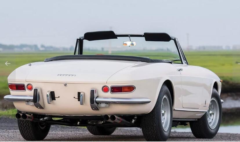 Ferrari 经典车型 365 GTS Spider 即将展开拍卖-锋巢网